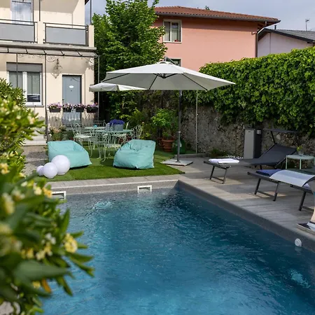 Maji - Historic With Pool, Garden And Private Parking * Mandello del Lario